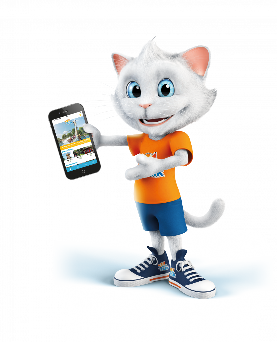 Filippo mit Handy in der Hand